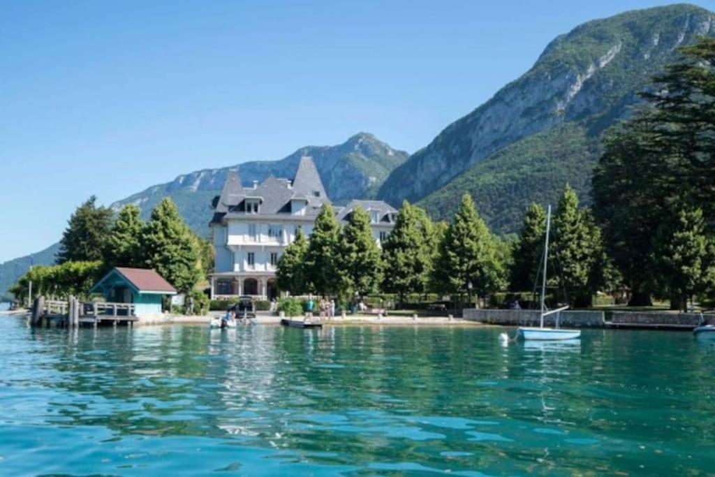 Bel Appartement Au Calme A 5 Minutes Du Village Menthon-Saint-Bernard Kültér fotó